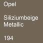 Preview: Opel, Siliziumbeige Metallic, 194.